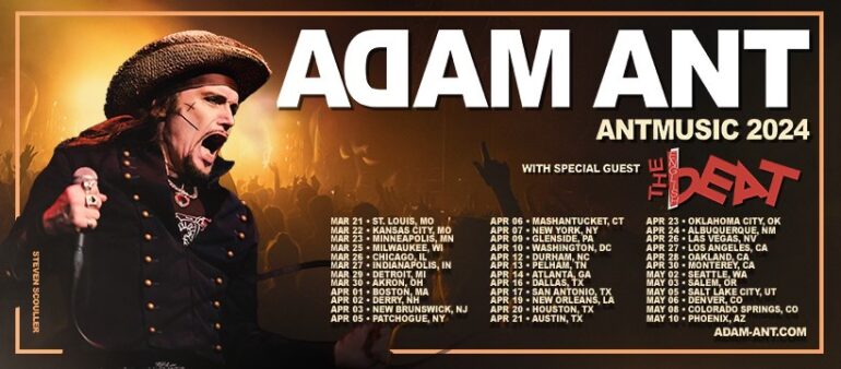 Adam Ant Concert 2024