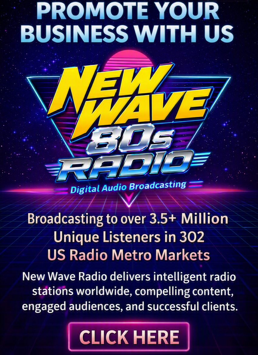 New Wave Radio advertise your business here https://newwave.radio